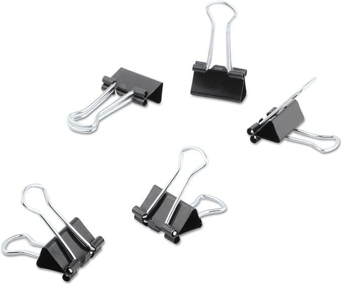 Universal 11060 Mini Binder Clips 120 count