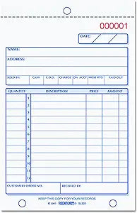 Rediform Carbonless Sales Book 5L528